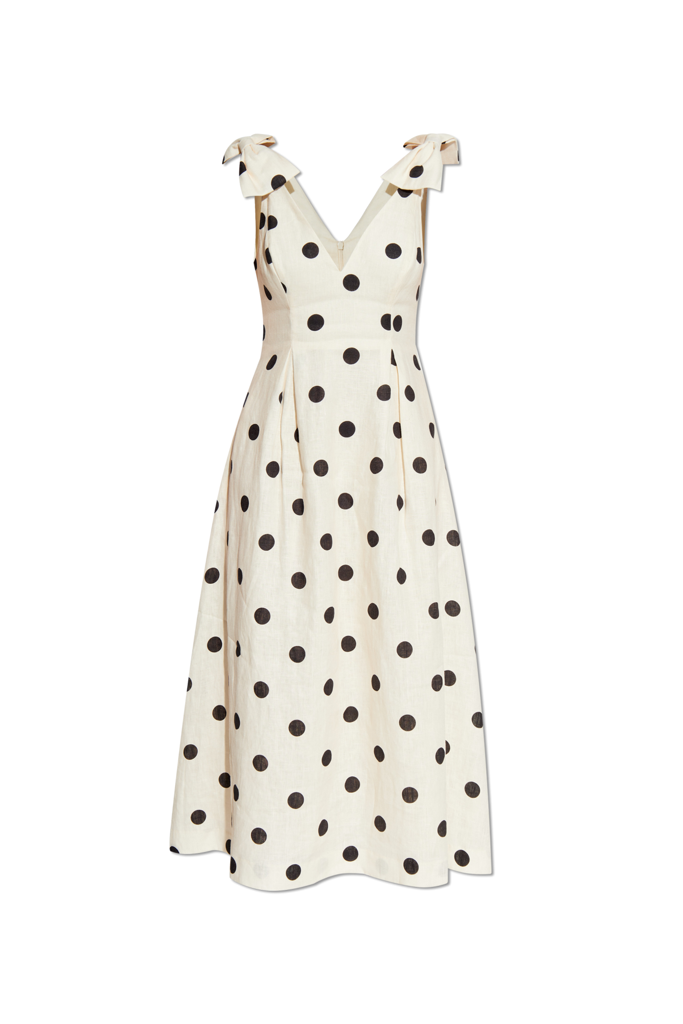 Zimmermann Kids White Black factory Polka Dot dress size 2